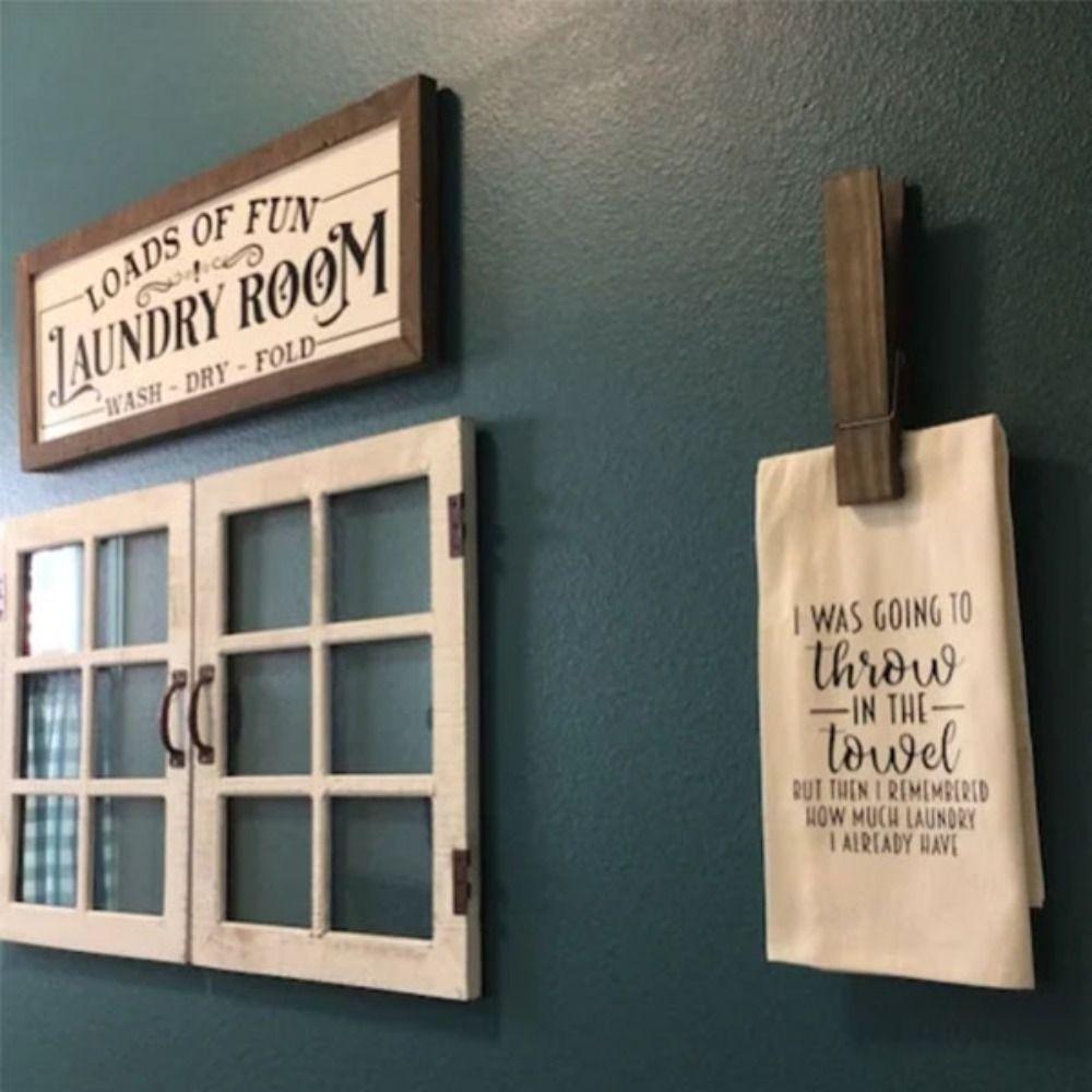 Крючок для ванной Гигантский зажим для полотенец Деревянная вешалка для полотенец Новая гигантская прищепка