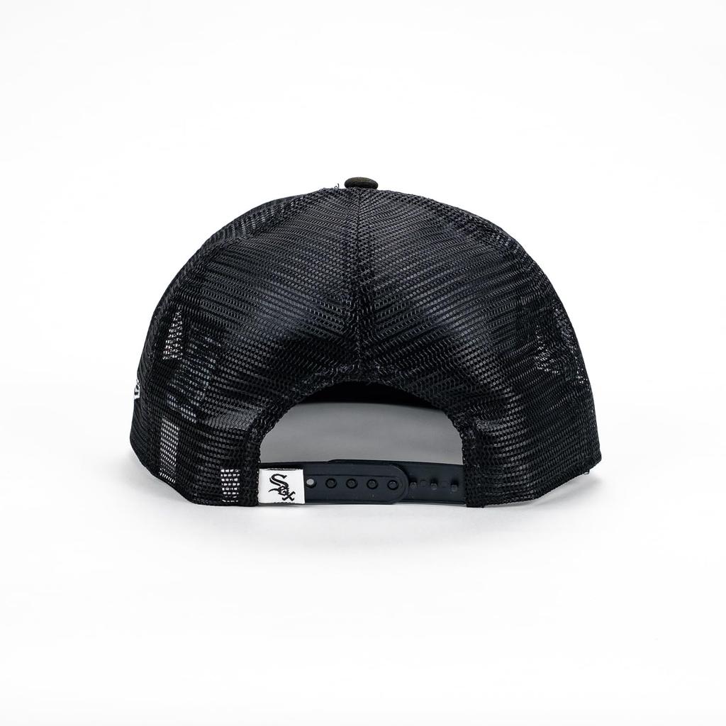 Сетчатая бейсболка Snapback 9FIFTY BLACK WHITE MLB Chicago White Sox [New Era] &