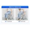 Foldable Shower Chair with Backrest - Adjustable Pregnancy Bath Stool, Ideal for Special Needs & Elderly Safety
