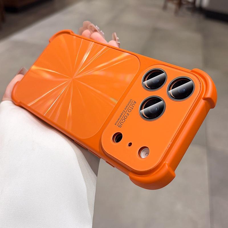 New 6D Colorful Laser Aurora Hard PC Case For For Iphone 17 16 1 14 13 Pro Max Air Soft Bumper Shockproof Glass Camera Cover