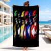 Power Heroic Might Beach Towel, Microfiber Beach Towel, Perfect For Pool, Beach, Travel, Home Decor Beach Party Fan gifts
