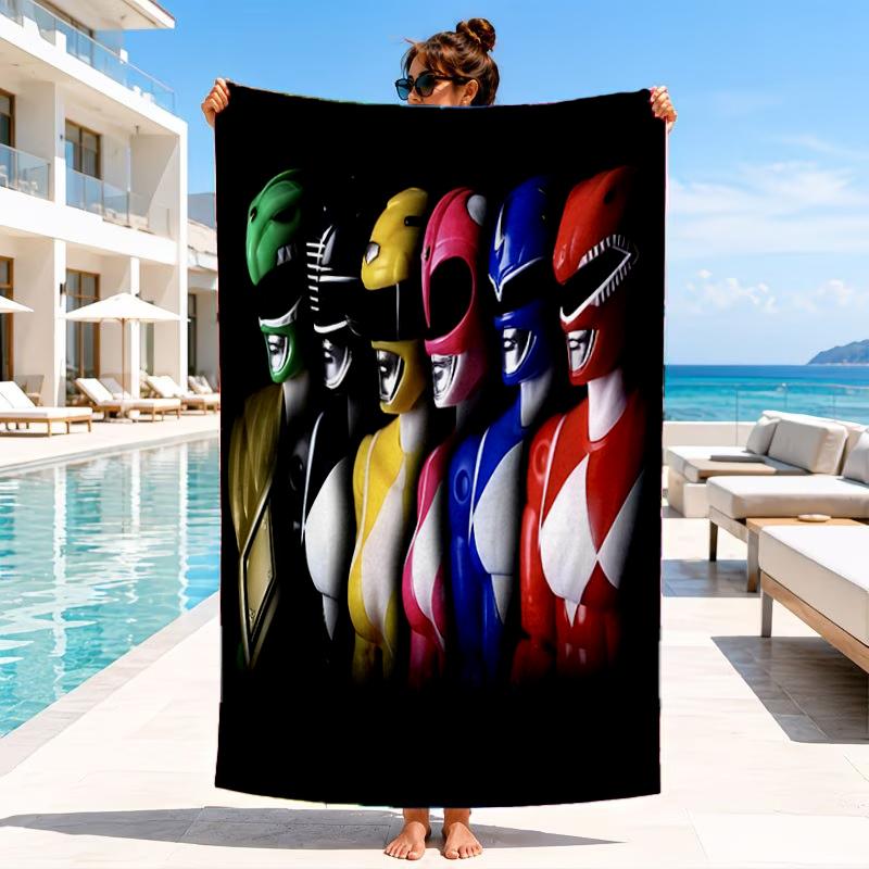 Power Heroic Might Beach Towel, Microfiber Beach Towel, Perfect For Pool, Beach, Travel, Home Decor Beach Party Fan gifts
