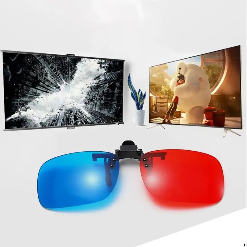 3D-очки подходят для большинства очков с диоптриями, для просмотра 3D-фильмов, игр и телевидения, имеют антибликовые линзы для вождения.