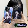 Чехол для телефона Demon Slayer Enmu Tamio для iPhone 16 15 14 13 12 11 Pro Max Plus Mini MagSafe Стеклянный Цветная Печать Роскошный Чехол