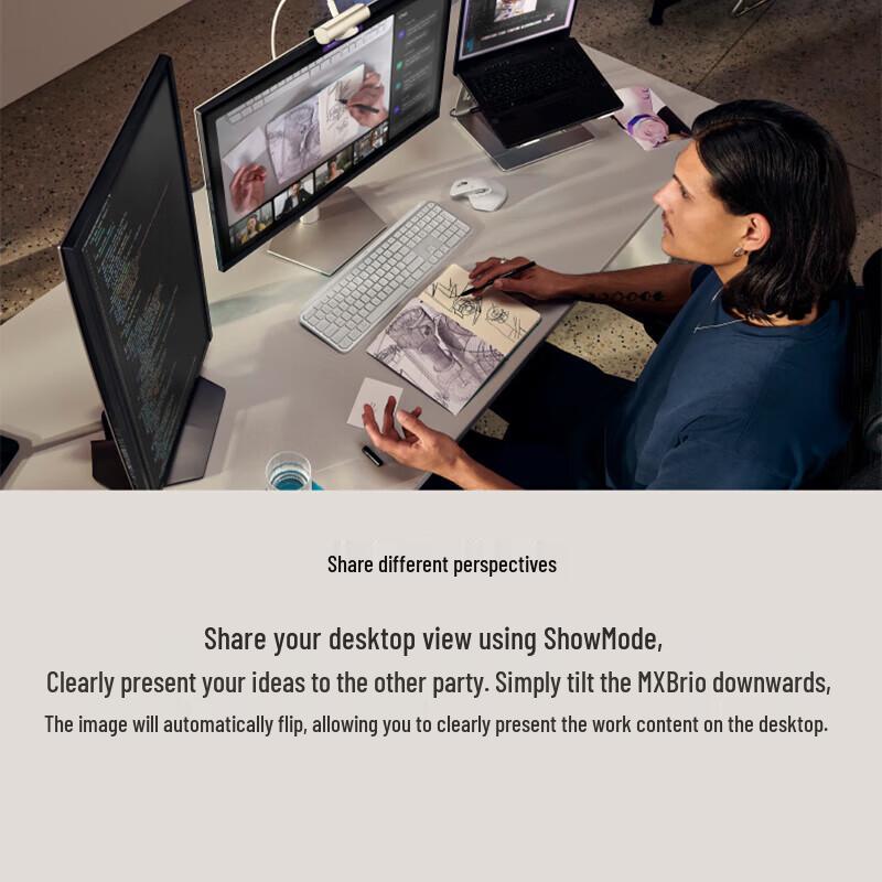 Logitech MX Brio 700 4K HD Webcam