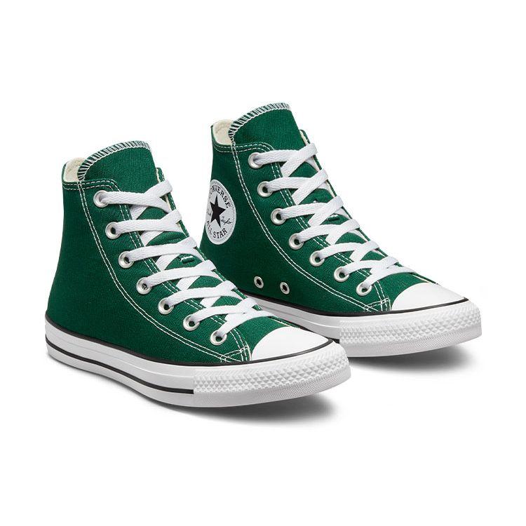 Converse Кеды Chuck Taylor All Star High Midnight Clover Green White A00785C Унисекс Высокие Канвас