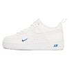 Nike Air Force 1 Low LV8 GS White Blue Kids Sneakers FB8034-100