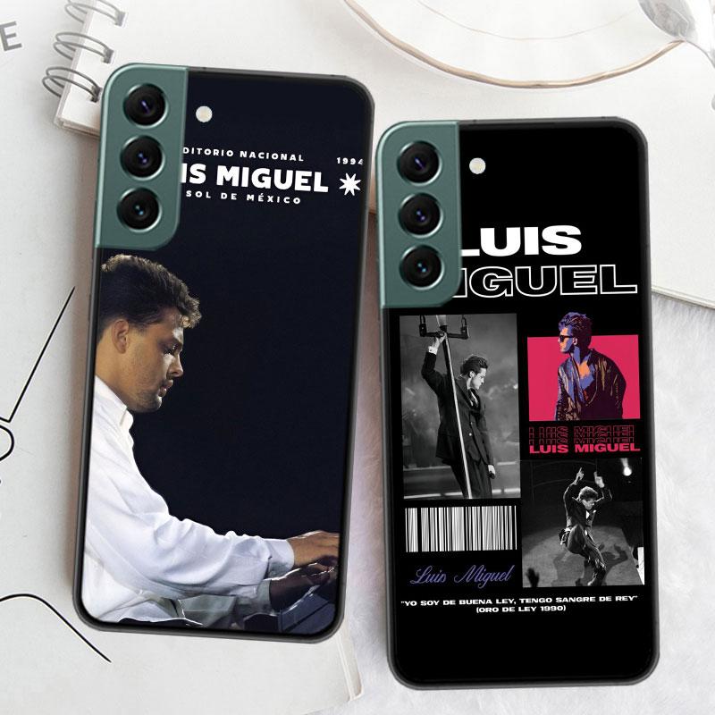 Чехол для телефона L-Luis Miguel Singer для Samsung A16 A26 A36 A56 A02 A03S A04S A05S Galaxy A55 A35 A25 A15 S10 Lite A9 A8 A7 A6 Plus