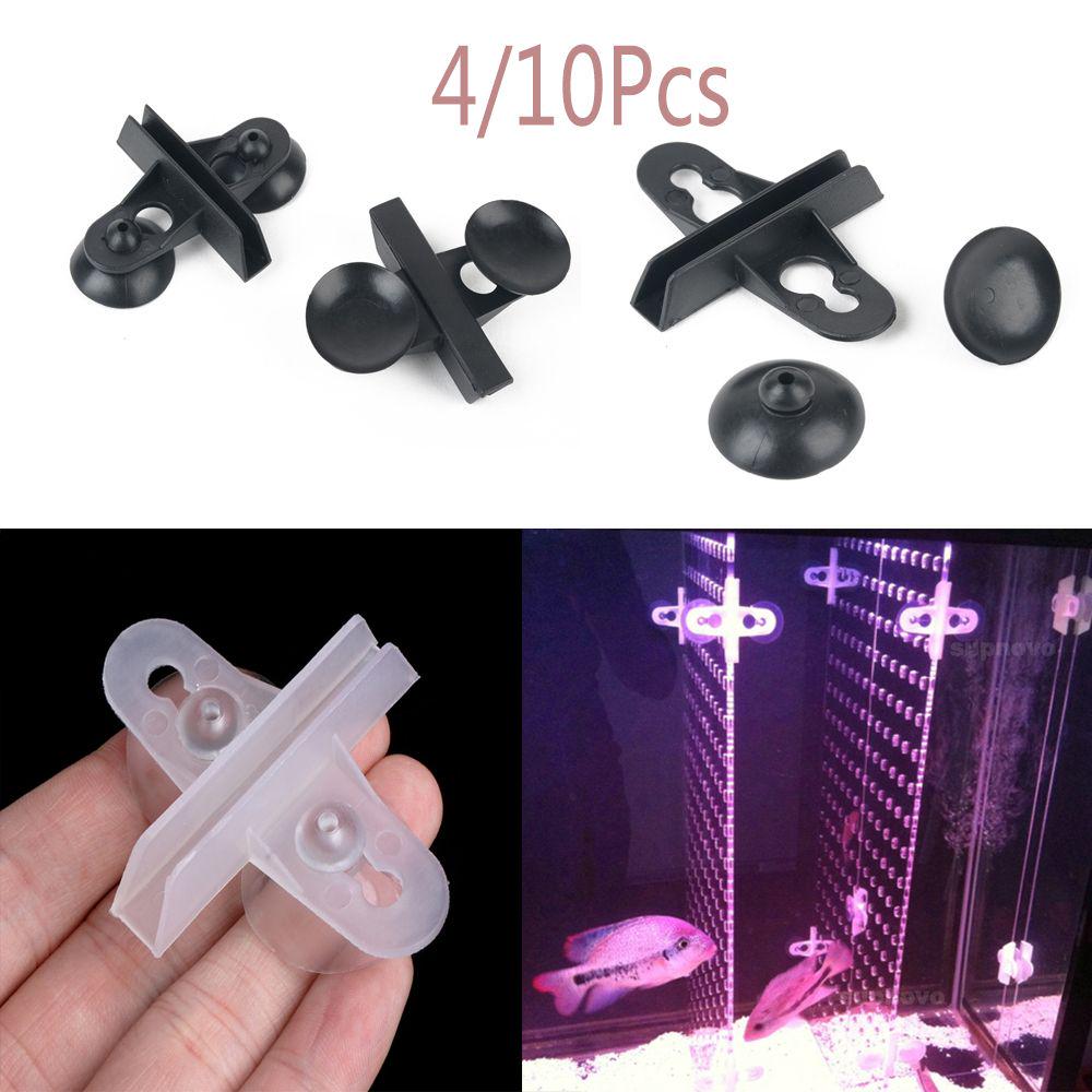 Useful Sucker Plastic Fish Tank Separate Tool Divider Sheet Holder Suction Cup Aquarium Accessories