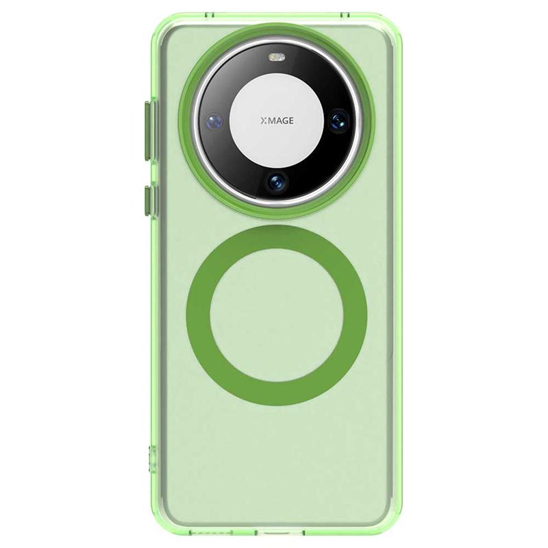 Для Huawei Mate 60 Pro Чехол Обложка Huawei Mate 60 Pro Capas Кольцевой Магнитный Матовый Беспроводная Зарядка Fundas Huawei Mate 60 Pro