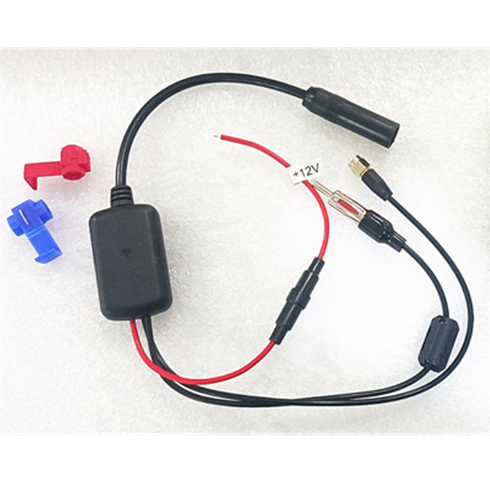 Цифровой усилитель радиосигнала AM FM DAB+ для автомобильной стереоантенны адаптер