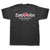 Funny Eurovision Song Contest BASEL 2025 Graphic T-shirts Men Women's Fashion Casual Tshirt 100% Cotton Loose Oversized T Shirt