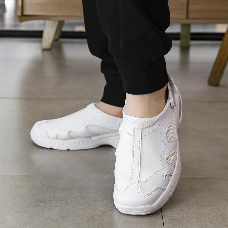Модная женская обувь больших размеров для медсестер, удобная дышащая рабочая обувь, женская медицинская обувь