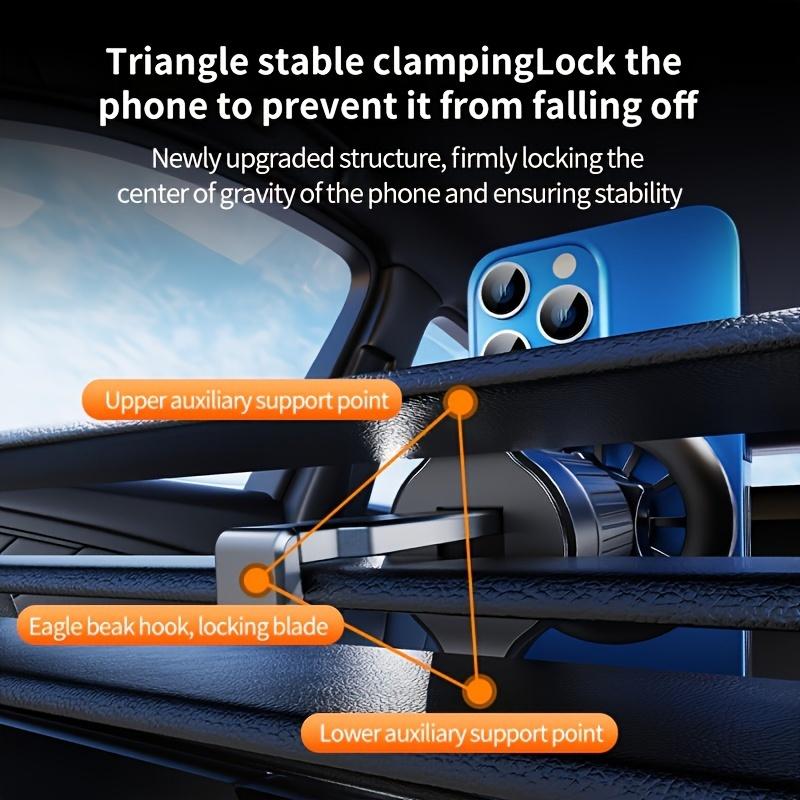 Magsafe Car Mount, [ Magnets][Unlimited Angles] Magnetic Phone Holder for Car Vent Cell Phone Holder Car Mount for iPhone