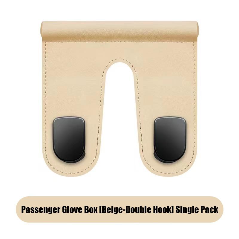 BLALION Car Passenger Glove Box Hook Double Hook Purse Bag Hanger Hidden Storage Hook Universal Large Load-Bearing Hanging Hook