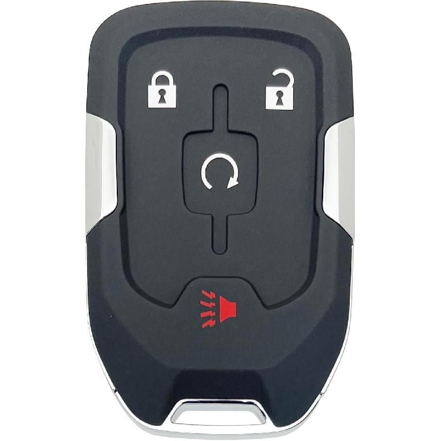 Сменный корпус для смарт-ключа-брелока подходит для GMC Acadia Terrain     Бесключевой доступ Чехол для автомобильного пульта HYQ1EA (4 Кнопки A)