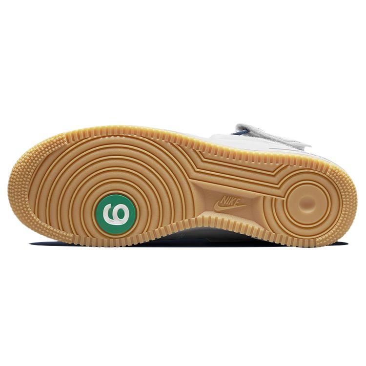 Nike Кроссовки унисекс Air Force 1 Mid Jewel QS NYC — Yankees White Midnight-Navy Gum-Yellow DH5622-100