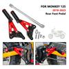 DOMOPAY ДЛЯ Monkey 125 2018-2023 Monkey 125 Мотоциклетные аксессуары Задняя педаль CNC Алюминиевая педаль