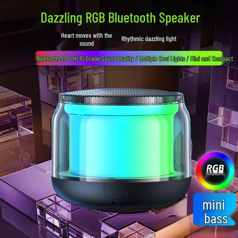 S100 Портативный Bluetooth Сабвуфер для Кемпинга - Высококачественный Мини Беспроводной Звук