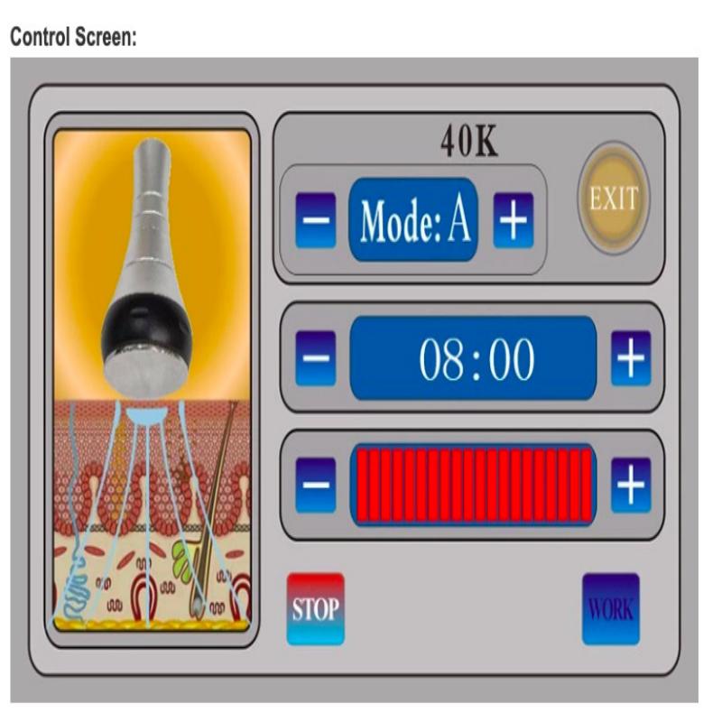 5 In 1 Vacuum Ultrasonic Cavitation Radio Frequency Multipolar RF Body Slimming Machine Skin Lifting Tighten Anti-Wrinkle Device