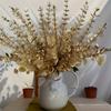 20 шт. Стебли золотого эвкалипта, Декор из искусственных листьев эвкалипта, Ветки эвкалипта Искусственный эвкалипт с искусственными листьями