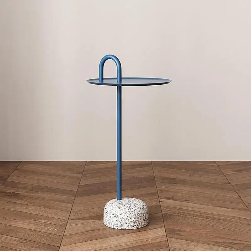 Nordic Design Rock Маленький журнальный столик для гостиной, приставной столик для дивана, удобный передвижной угловой столик для маленькой квартиры