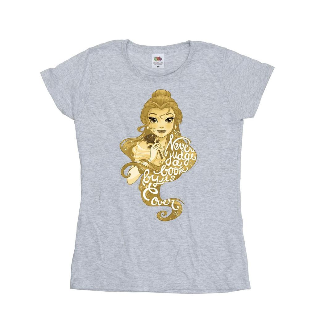 Disney Womens/Ladies Beauty And The Beast Never Judge Cotton T-Shirt