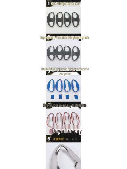 Corolla 14 Door Bowl Protective Film: Anti-Scratch, Wear-Resistant Decorative Frame.