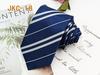 Галстук ручной работы JK Uniform Tie для мальчиков и девочек - 7 см полосатый жаккардовый модный аксессуар