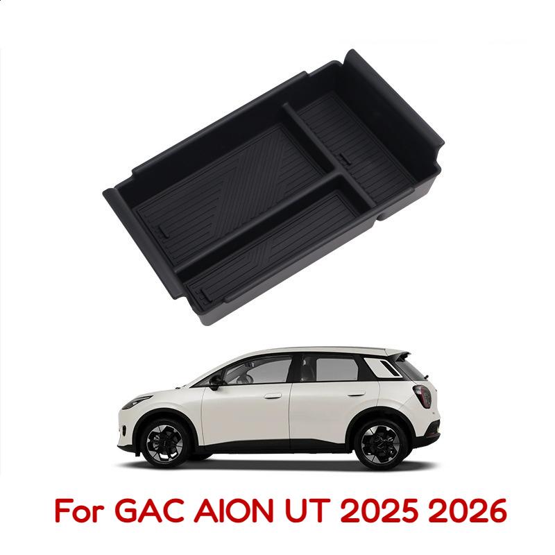For GAC AION UT 2025 2026 Armrest Storage Box Center Console Organizer Car Stowing Tidying Accessories