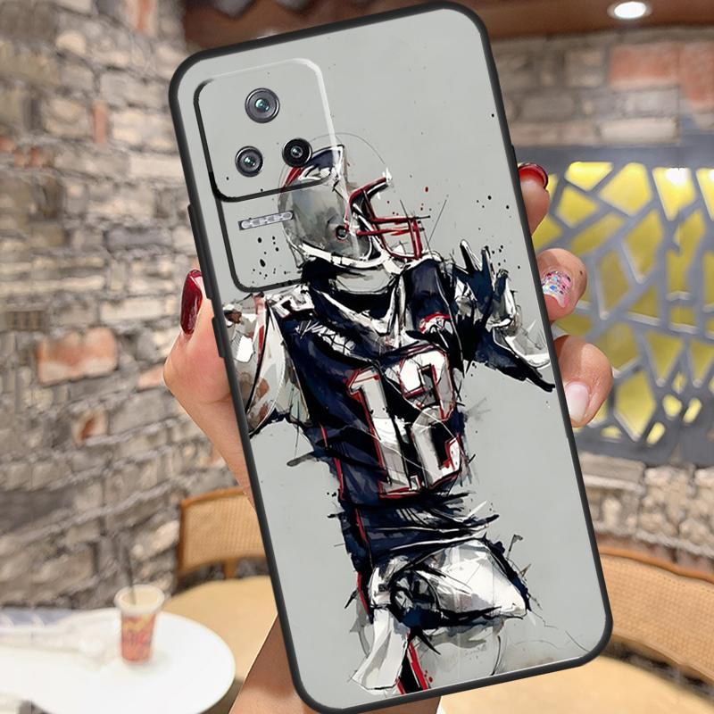 Чехол для American Football для Xiaomi 14 Ultra 15 13 11T 12T 13T 14T Pro POCO X3 X5 X6 X7 Pro M6 F5 F6 Pro