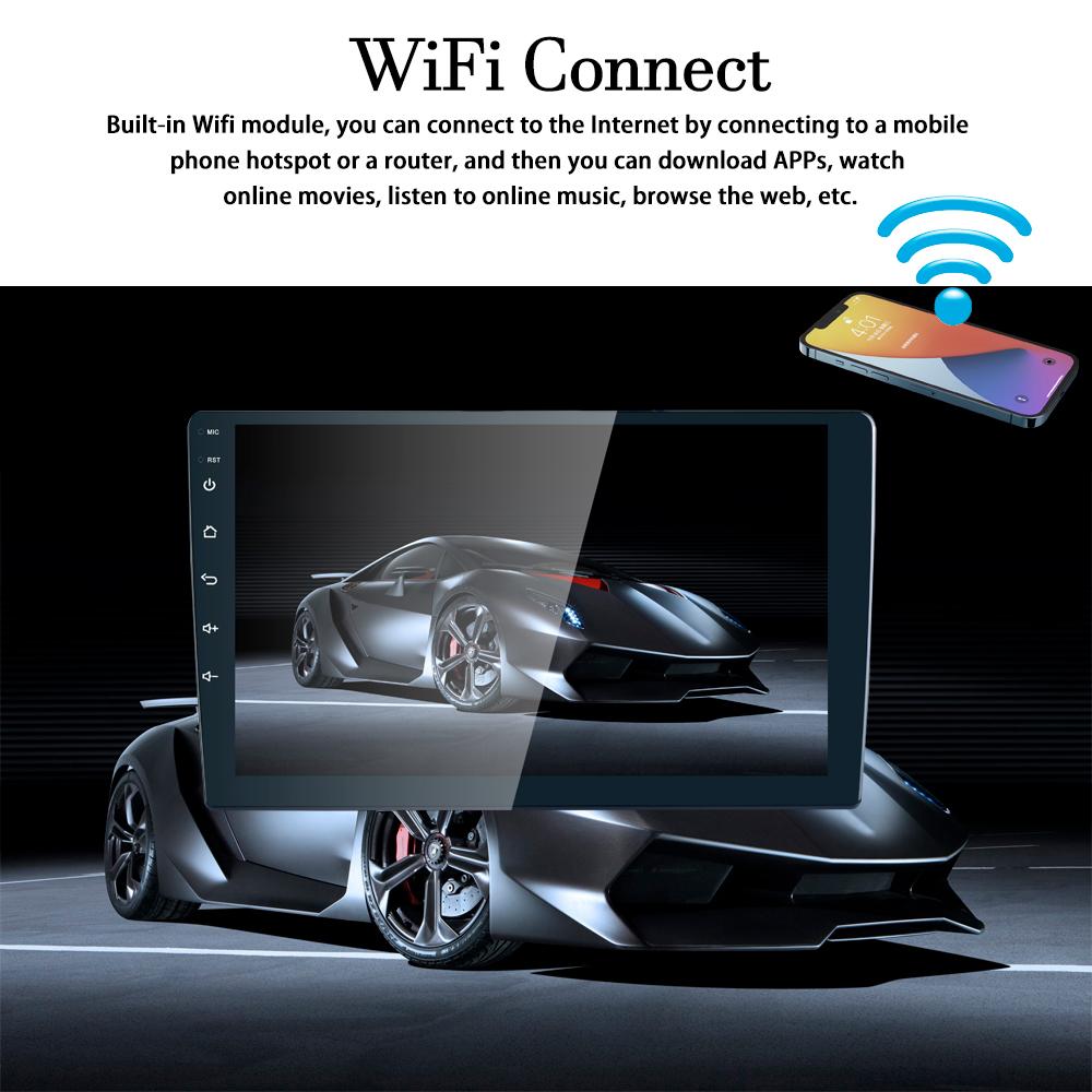 Reakosound 9-дюймовый 4G DSP/RDS 2 + 32G WIFI Carplay Автомобильный мультимедийный видеоплеер Android 11 2 Din GPS Авто Стерео Bluetooth Wi-Fi USB FM IPS Экран