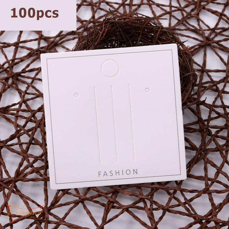 100pcs Jewelry Packaging and Display Cards Fashion Accessories for Hairpin Brooch Wrapping Bobby Pin Hair Bow