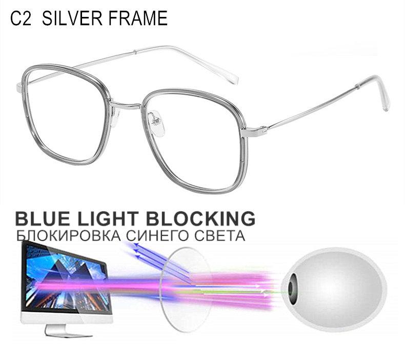 Очки по рецепту для близорукости женщин мужчин фотохромные или линзы, блокирующие синий свет близорукость или астигматизм индивидуальный UF144