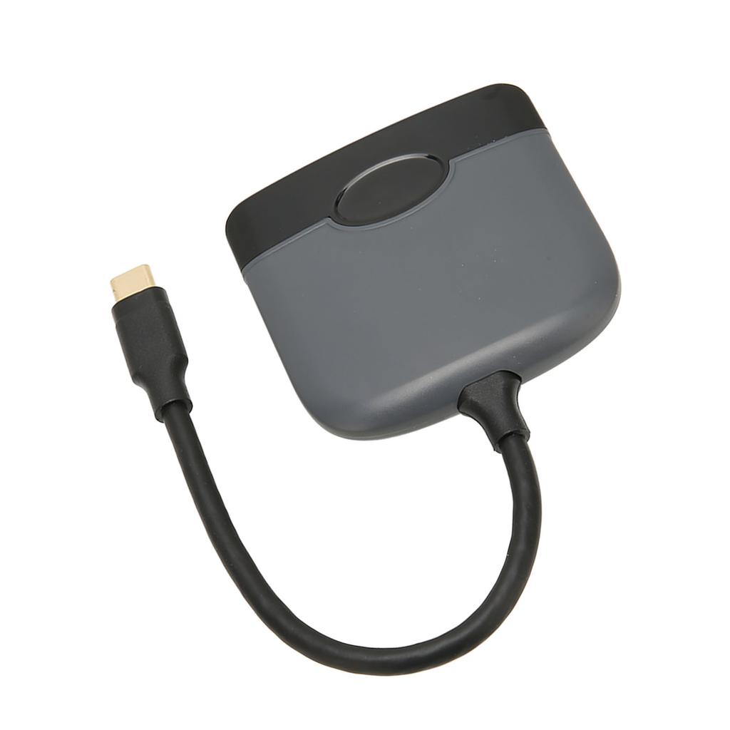 3-в-1 USB C на HD Multimedia Interface Адаптер USB C на USB C USB3.0 Многопортовый Адаптер Совместимый для Устройств Type C