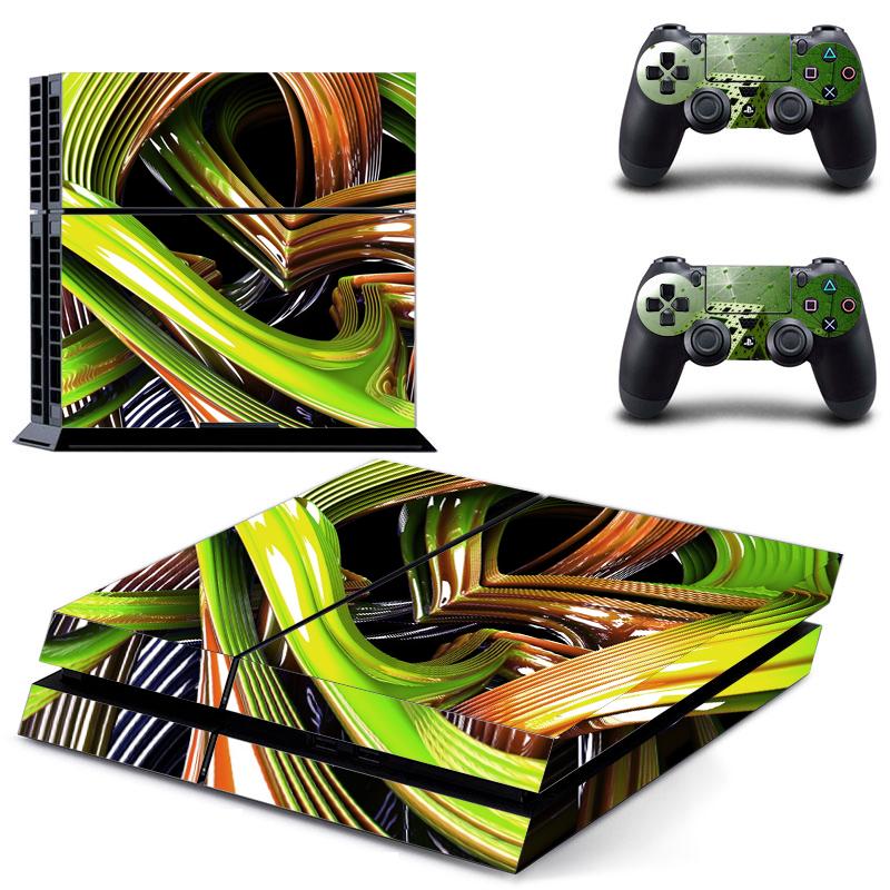 Наклейки для PS4, наклейки для PlayStation 4, наклейки, наклейки, чехол для PlayStation 4, консоли и контроллера PS4, виниловые скины