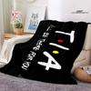 Friends and Other Quotes Printed Blankets Kids Warm Blankets Flannel Soft Cozy Blankets Home Travel Essential Blankets