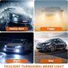 3157 tail/brake light bulb/Turn Signal Bulbs, 12V P27-7W 3000K White, Long Life Miniature Bulb Automotive Brake Lamp Turn signal Lamp, Replacement