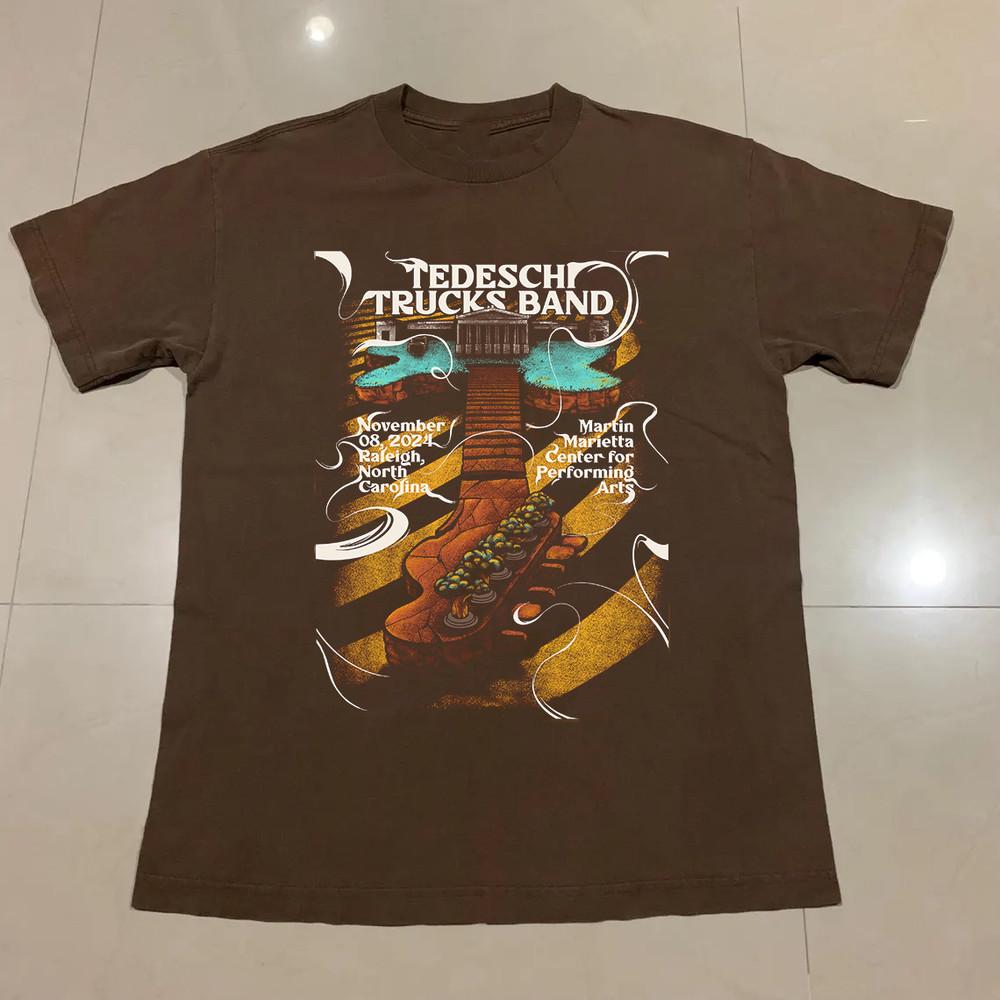 2024 Tedeschi Trucks Band Live В Северной Каролине Полноразмерная S-5XL SS243 Унисекс Футболка