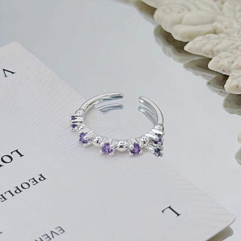 Нишевое кольцо с открытием в виде капли воды, в стиле хай-сенс, холодная роскошь, простое, в виде креста, милое, крутое, французское кольцо-бабочка, женское