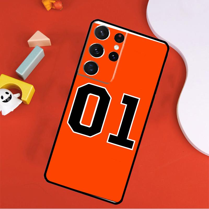 The General Lee Dukes Of Hazzard 01 Phone Case For Samsung Galaxy S23 S22 S21 Ultra S20 FE Note 20 10 S8 S9 S10 Plus S10e Cover