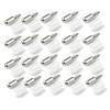 20Pcs Shelf Bracket Self-Tapping Screws Rustproof Strong Load-bearing Bookcase Cupboard Shelf Brackets Screws