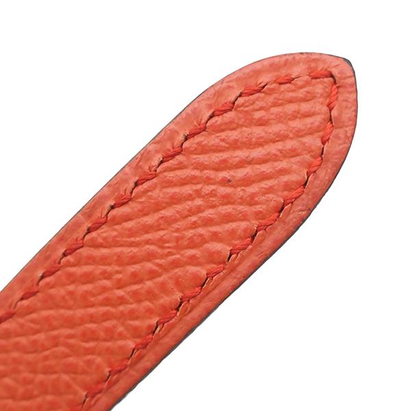HERMES - lucky 15belt Vaux Swift/Epsom Array