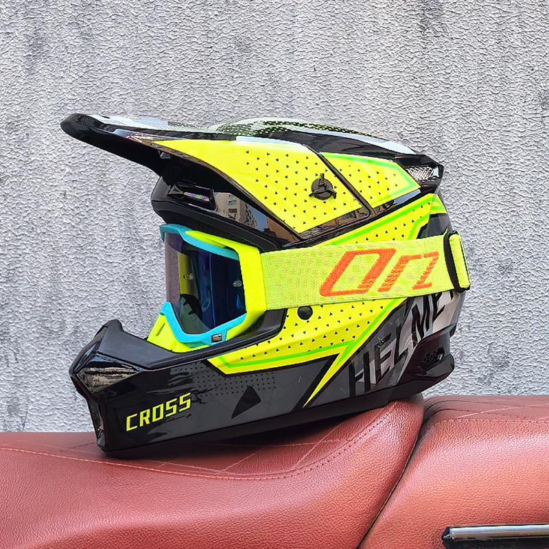 Orz Off-Road Helmets Kids Teens Electric Bike Helmets Men and Women Rally Helmets Mountain Bike Riding Downhill