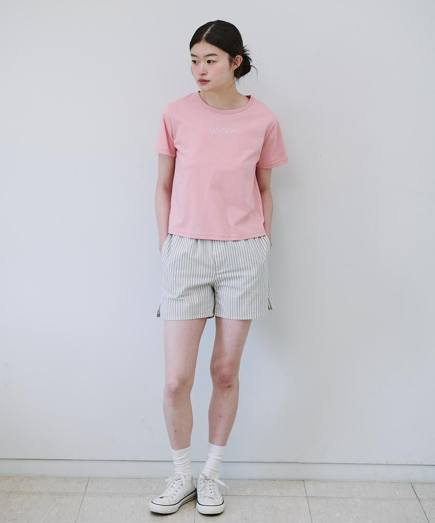 YUPPE Stripe Banding Pants_Ivory