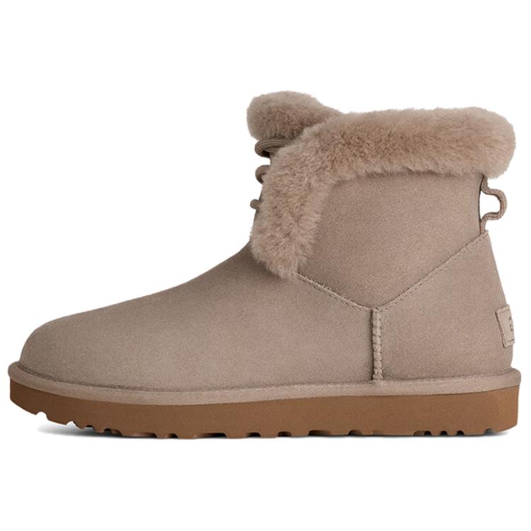 UGG Classic Mini Sheepskin Warm Versatile Vintage Short Snow Boots Women Boots 1174576-CBBLG