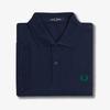 [M6000] Однотонная рубашка Fred Perry - Темный карбон/Зеленая этикетка Afpm2516000-Y49