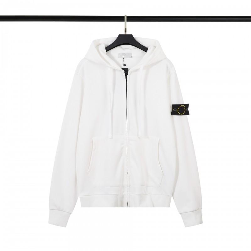 ST Худи Streetwear Мужское Женское Свободный Крой Повседневное