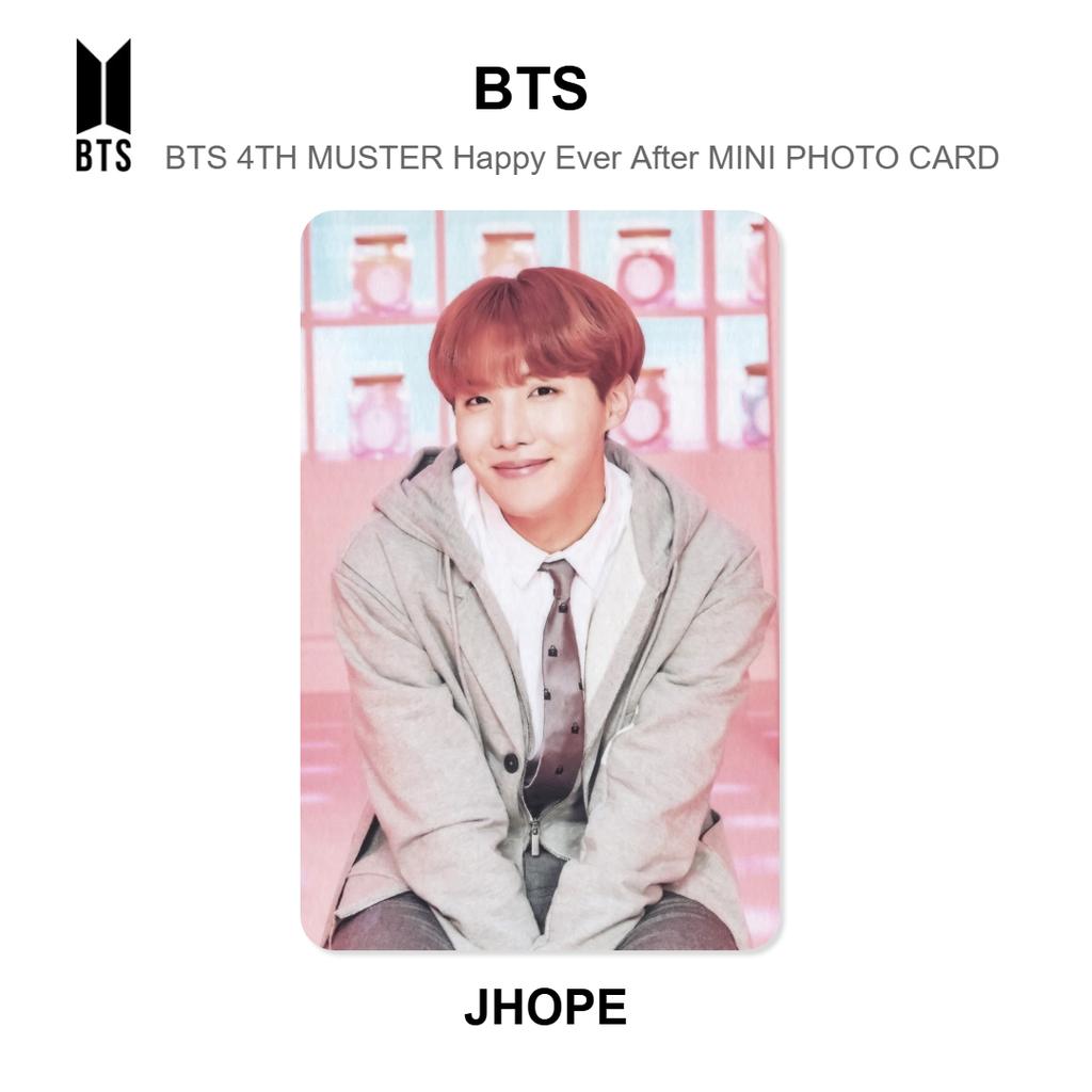 BTS BTS 4-Й МУСТЕР Happy Ever After МИНИ ФОТОКАРТОЧКА Официальная Фотокарточка