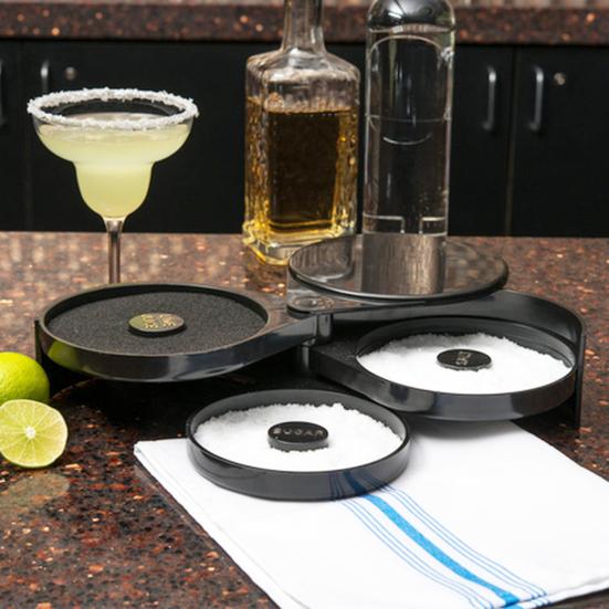 Пластиковая коробка Salt Edge Три слоя Солонка Сахар Сок Приправа Коробка Гладкая внутренняя стенка Инструмент для обмакивания соли